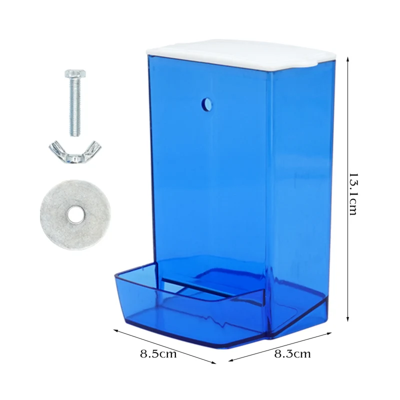 Parrots Birds Feeding Box Food Dispenser 6