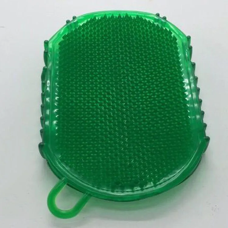 Massage Scrub Gloves Soft Silicone Massage Scrub Gloves for Body Bath