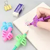 10Pcs Pen Holder Corrector Kindergarten Beginners Learn To Write Primary School Children Baby First Grade Pencil Control 3