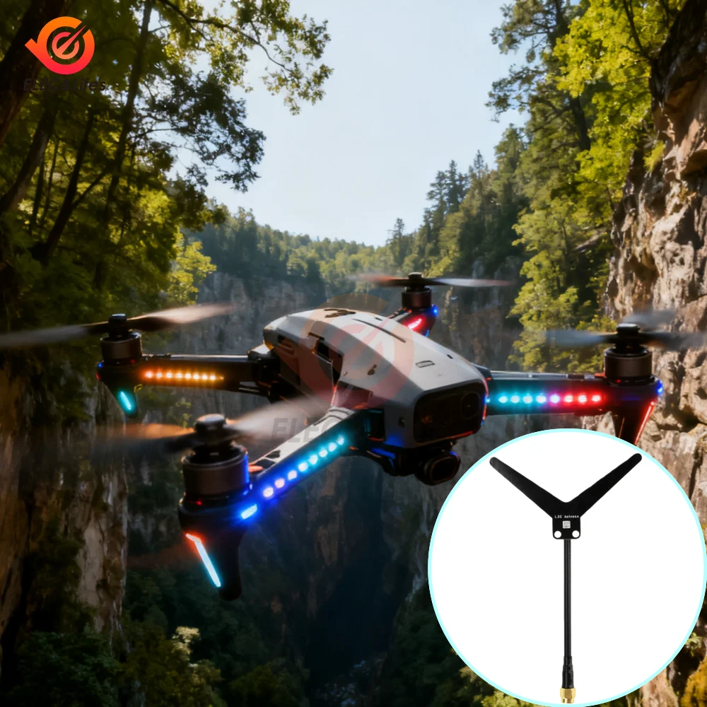 Antenne FPV 1.2GHz 2.0dBi SMA 50W pour Drone Course