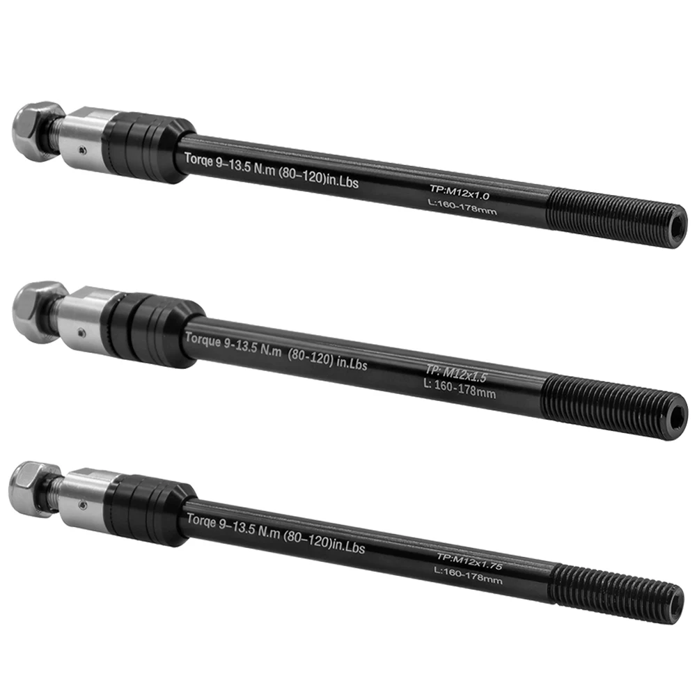 Bicycle Trailer Thru Axle 160-178mm Cargo Trailer Kid Trailer Thru Axle Kid Trailer Cargo Axle for Bicycle Trailer Hitchs