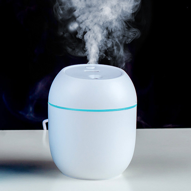 Mini Car Air Humidifier Usb Portable Essential Oil Diffuserand Aroma Anion Mist Maker LED Smart Air Humidifier For Home