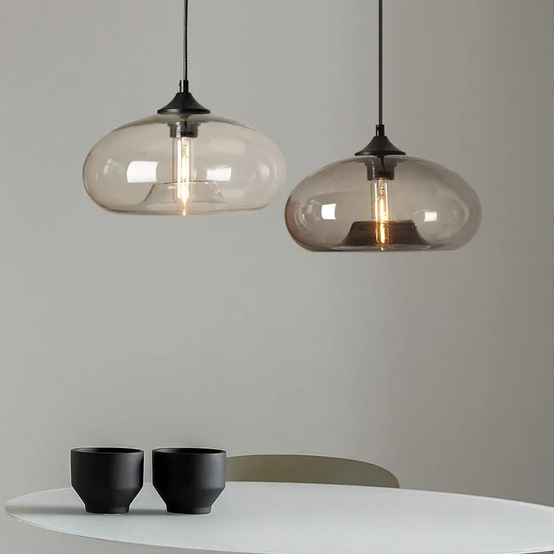 Modern Glass Pendant Lights for Restaurant Bar Shop Nordic Indoor Pendant Lamps Decoration Lighting Colorful Hanglamp pendant lights,pendant lamp