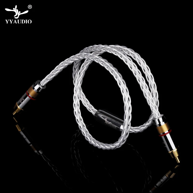 YYAUDIO 7N OCC ǹ  75OHM Hifi     Rca ̺ Hi-end RCA to RCA Male    ̺ 1m 2m
