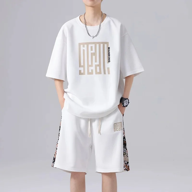 ربيع صيف جديد فضفاض عادية تنوعا قطعتين مجموعة العص...