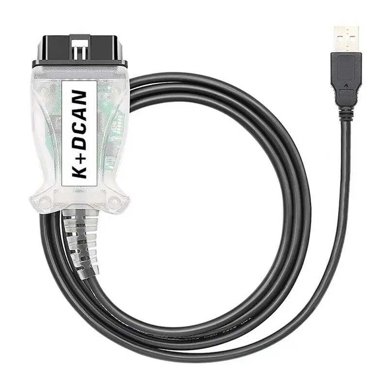 

USB-кабель для диагностики автомобиля KDCAN, интерфейсный кабель USB, автомобильные аксессуары, диагностический сканер OBD2, инструмент для диагностики автомобиля с чипом FT245RL, линия диагностики автомобиля