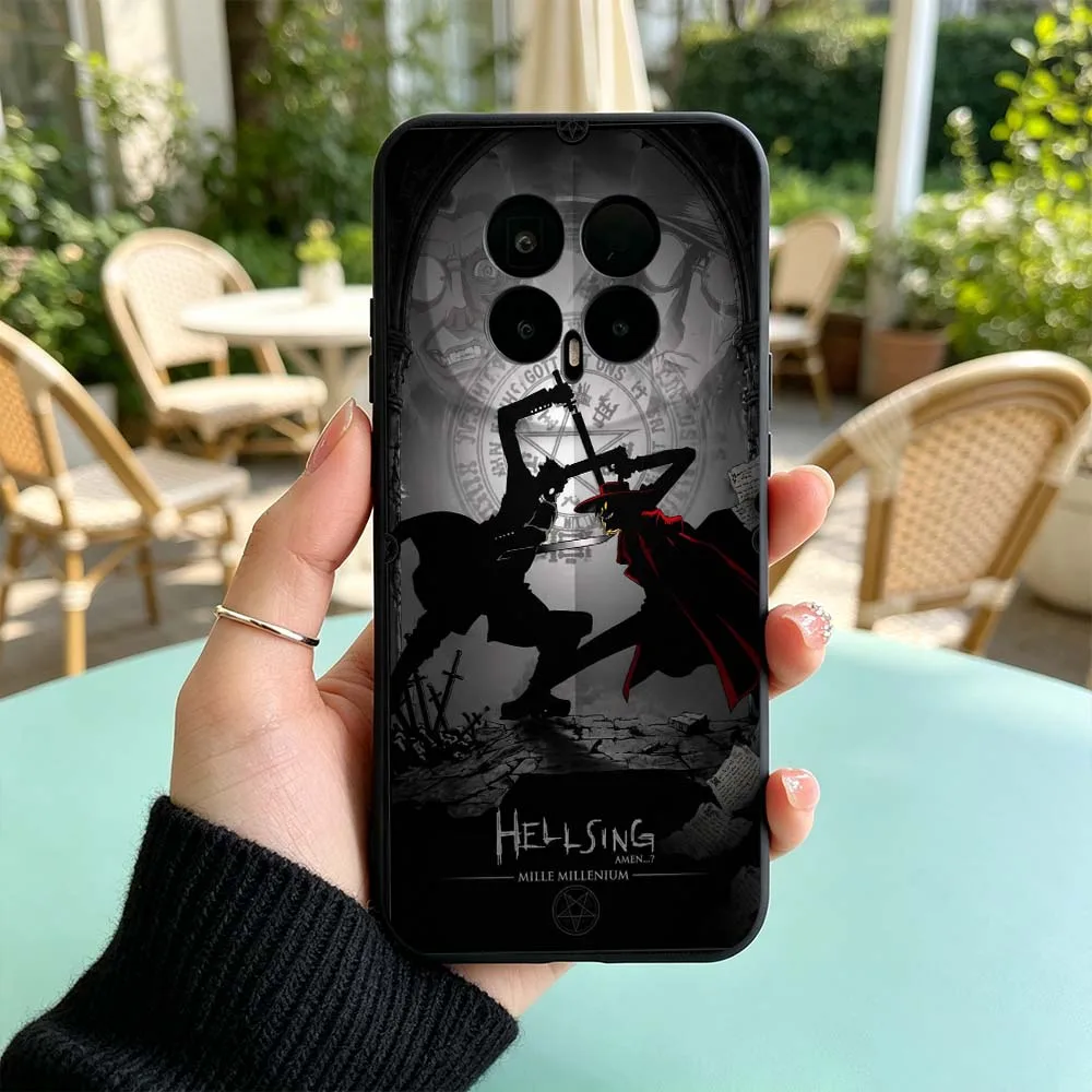 Anime Alucard Hellsing Black Phone Case
