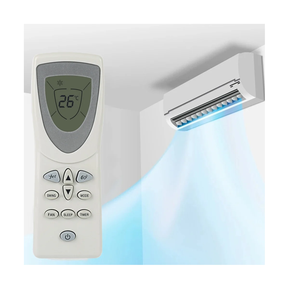 Dg11D1-10 Telecomando Per Hisense Air Conditioner Acq052Pr2 Kyk-0603 Sostituzione Del Telecomando Versione Inglese