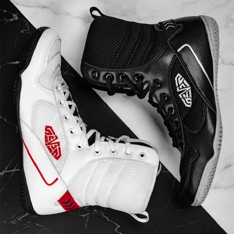 Nuovi Uomini Traspiranti Scarpe Da Boxe Da Donna Scarpe Da Ginnastica Scarpe Da Ginnastica Comode Scarpe Da Ginnastica Leggere Da Boxe Taglie Forti