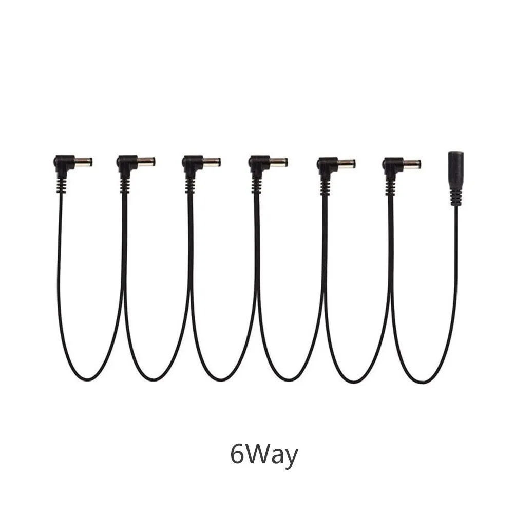Description Picture 2 of item9V 2A Electric Guitar Multiple Effects Pedal Daisy Chain 3/4/5/6/8 Way Power Cord Supply Splitter Cable Guitar Parts Accessories