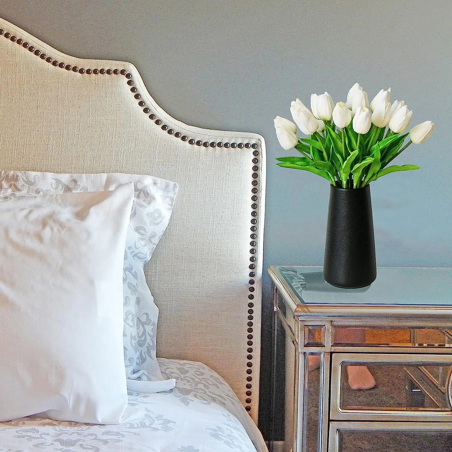 Tulip Stems 10 Real Touch Lifelike Artificial Flowers for Weddings Home & Holiday Decor