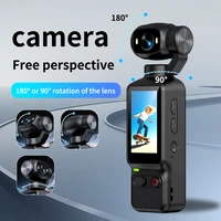 4K HD Action Camera 180 Degree Rotatable for Vlog YouTube Tiktok Girls Record Life Video Recording Entry Portable Action Camera 4
