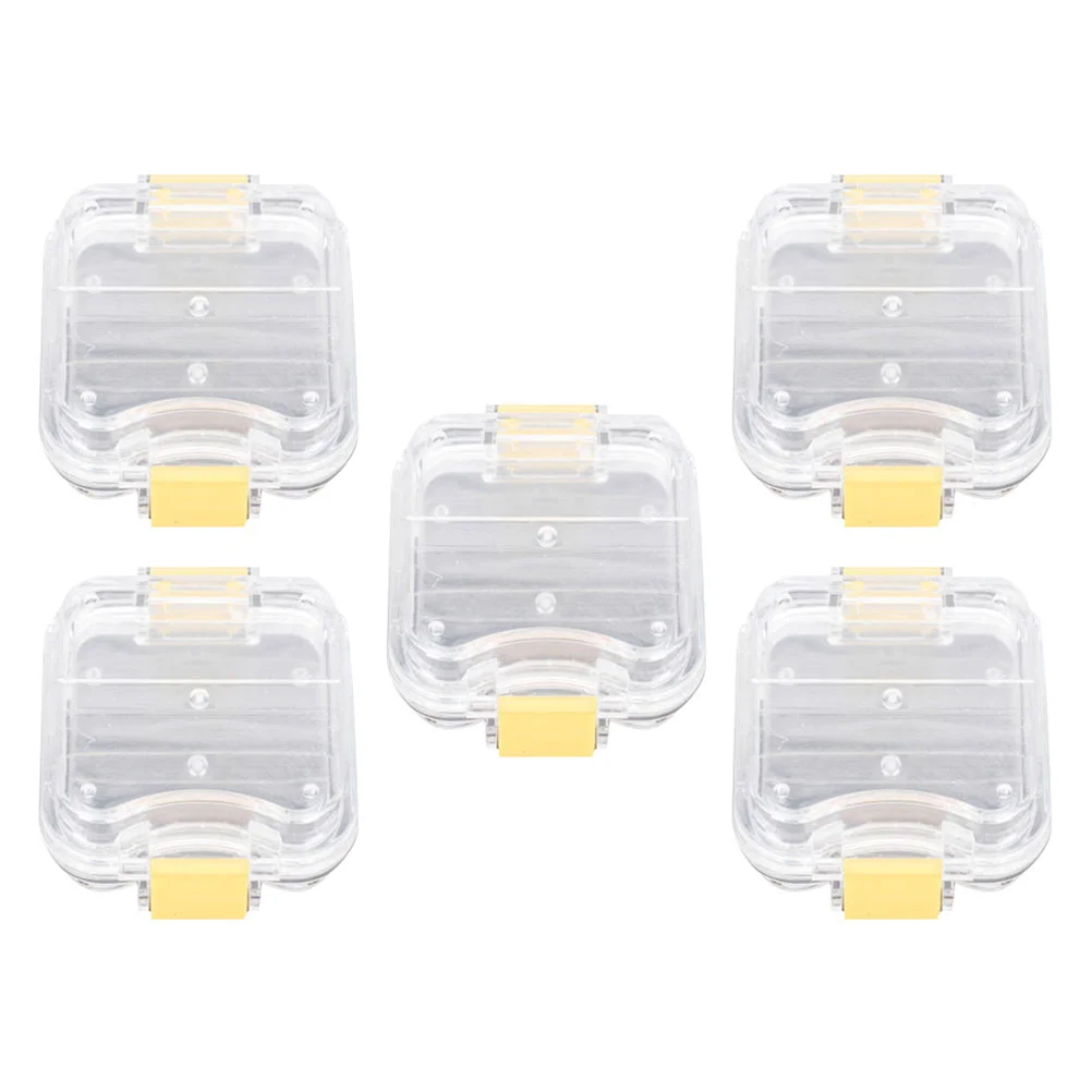 

5 шт., пластиковый контейнер для зубной пленки