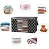 3pcs Quilt Storage Bags With Zipper Foldable Clothes Storage Organizer Dustproof Water Proof Large Capacity Home Closet Organize 3