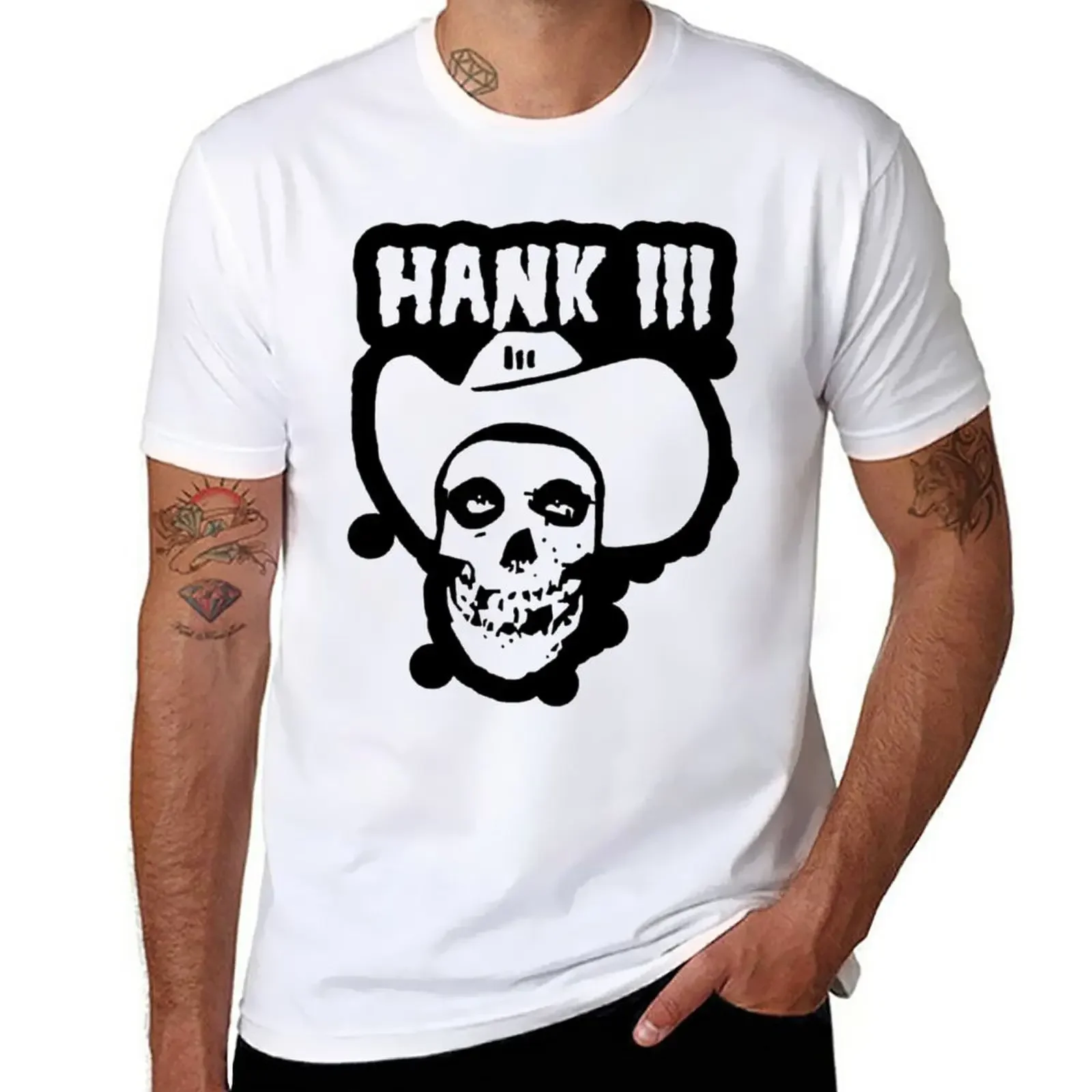 Hank Williams T-Shirt boys animal print sweat blanks men clothes