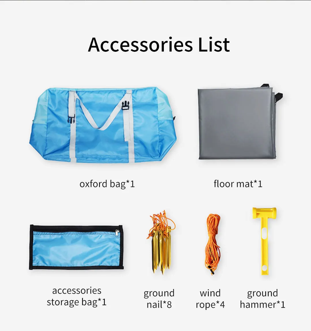 Hydsto Tent Camping Folding Outdoor Fully Automatic Speed Open Rain Proof Sunscreen Wilderness Camping Portable Equipment