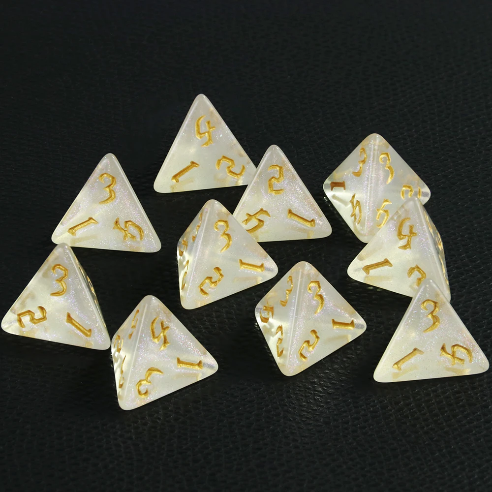 D & D RPG ÷̿ 4  ٸü ֻ Ʈ, ̺  θƮ ǰ, D4  ֻ, 10 