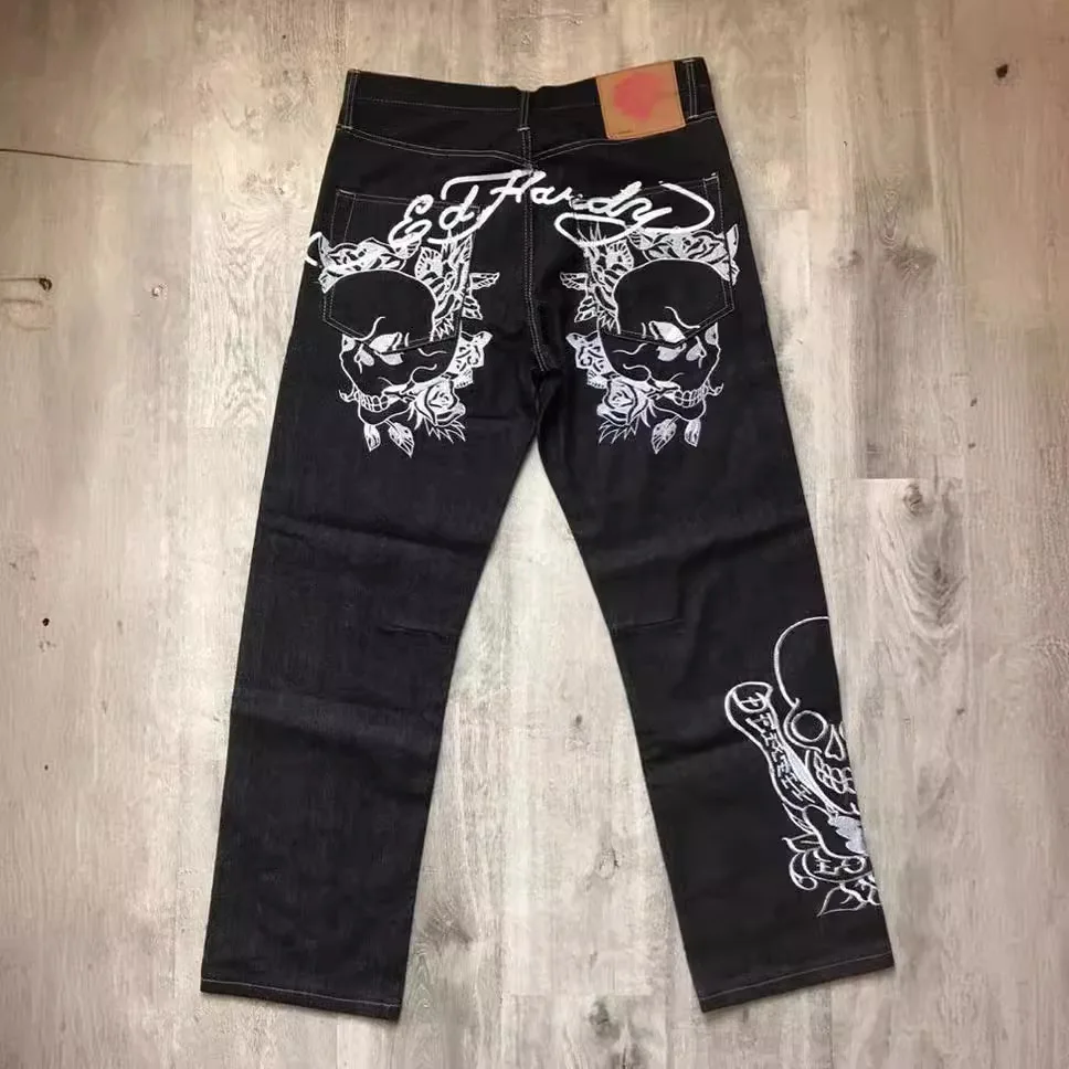 Loose Punk Sle Harajuku Jeans Women's ort Outerwear Spring Season PU Material Imported from China