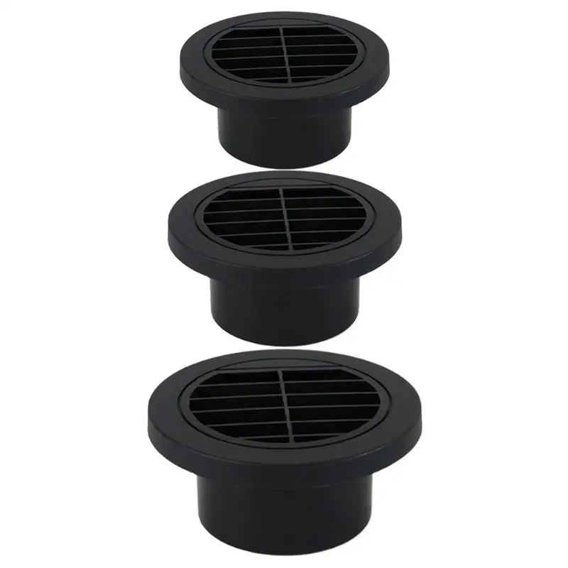 Air Vent Outlet For Heater Flat Air Outlet Grille Accessories 360 Degrees Rotatable Water Heater Vent Pipe Parking