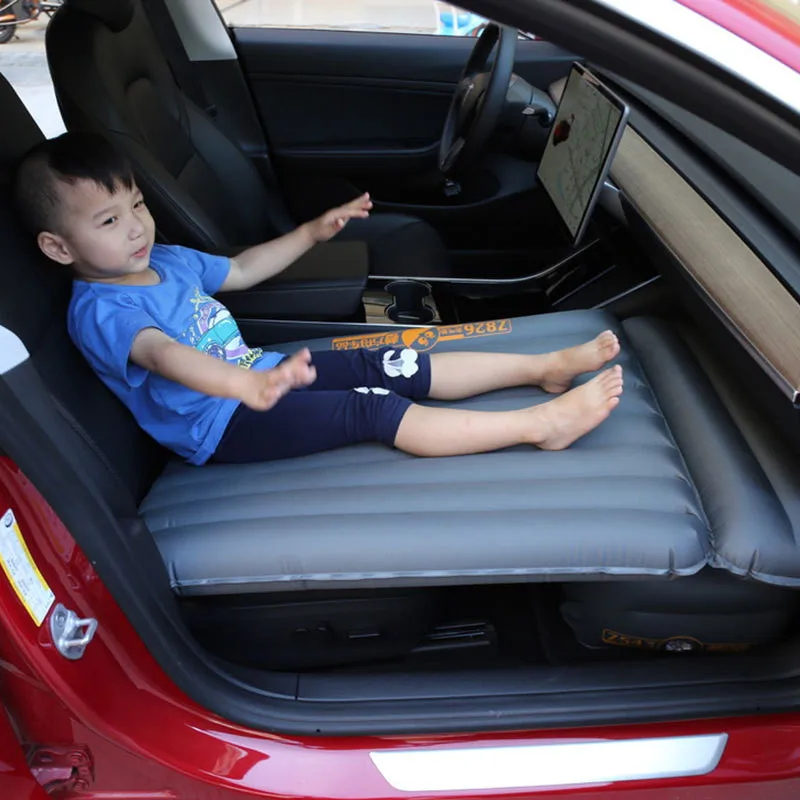 Inflatable Air Bed Car Sleeping Mattress Inflatable Camping Mattress Camping Mattress Car Inflatable Mattress Front Slope Pad Inflated Stool Cushions In Rear Seat Gap Self-driving Traveling Supplies Accessories