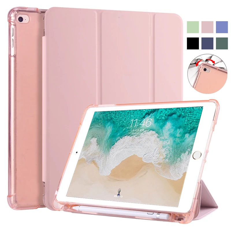 Elegant Trifold Smart Cover with Pen Holder