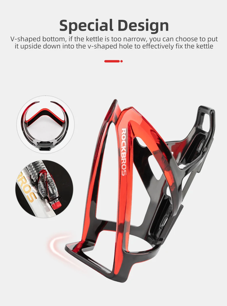 Bicycle Holder Ultra-light Water Bottle Cage Colorful Kettle Cycling One Piece S
