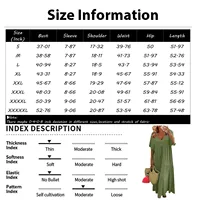 Women Short-Sleeved Dress Summer Simple Comfortable V-Neck Solid Color Large Size Dresses Casual Loose Long Large Swing Dress - Image 6