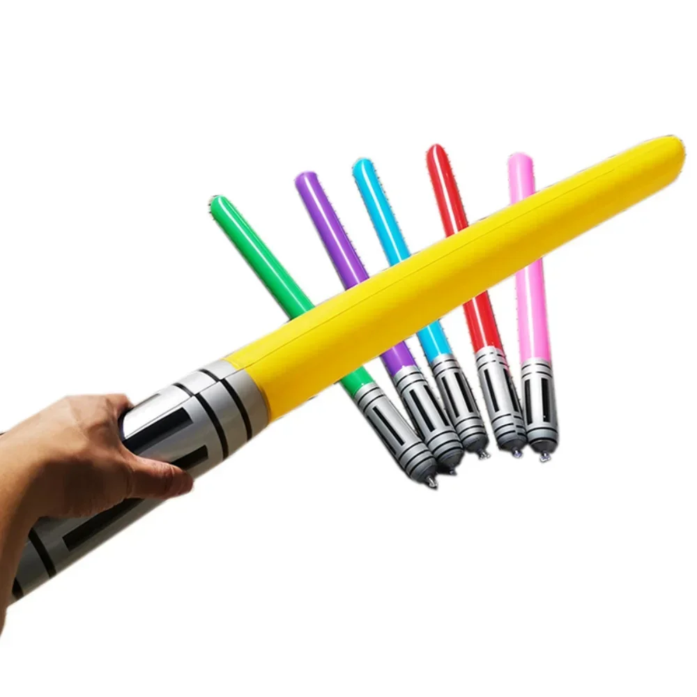 Inflatable Decoration Toy Inflatable Toy Inflatable Water Toy Inflatable Lightsaber Sword Toy Inflatable Pirate Sword Children Outdoor Inflatable Light Saber Sword Toys Fun Pool Swim Water Play Toys Gifts Kids Stage Props PVC Cosplay Supply Toy