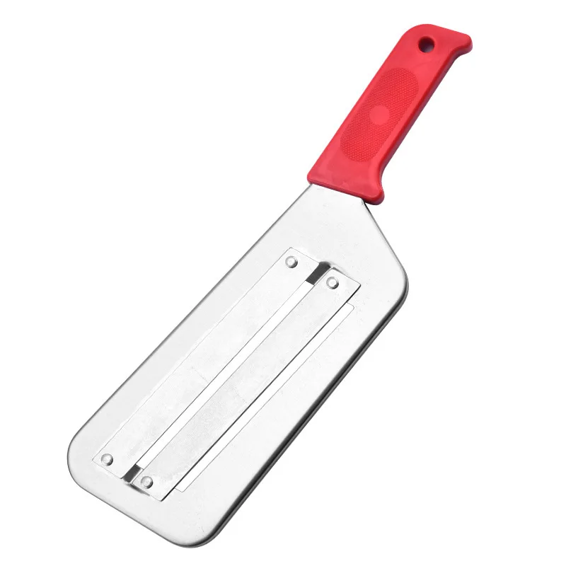 1pc, Cabbage Kitchen Knife, Cabbage Hand Chopper, Metal Sauerkraut Knife, Double Slice Planer, Vegetable Knife, Slice Knife