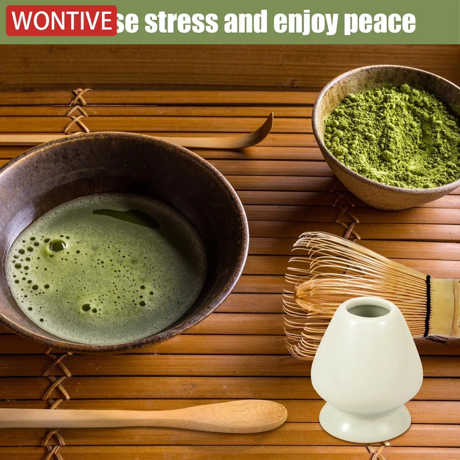 Matcha Kit Set Thé Matcha Japonais 6 Pièces - Fouet Bambou, Bol Céramique 500ml, Cuillère, Passoire - Cérémonie Du Thé Vert Cérémonie Thé Traditionnelle Matcha Kit Set Thé Matcha Japonais 6 Pièces - Fouet Bambou, Bol Céramique 500ml, Cuillère, Passoire - Cérémonie Du Thé Vert Cérémonie Thé Traditionnelle