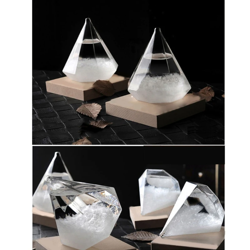 

for Storm Glass Drop-Shaped Glass Barometer D