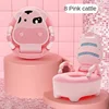Cute Cow Portable Potty Baby Toilet Potty Training Seat Child Pot Girls Boy Potty Kids Chair Toilet Seat Pot Travel Toilet 1