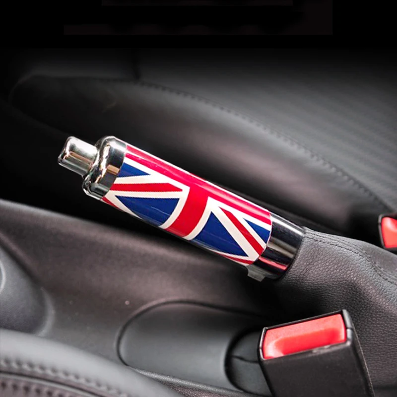 HandBrake Grips Lever Decoration Cover MINI One Cooper D SD JCW R55 R56 R57 R58 R59 Hand brake Grips Manual Auto Accessories hand brake cover