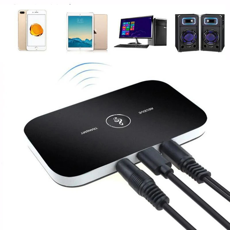 Bluetooth Adapter Bluetooth 5.0 Audio Transmitter Receiver Stereo 3.5mm AUX Jack RCA USB Dongle Music Wireless Adapter for Car Kit PC TV Headphone