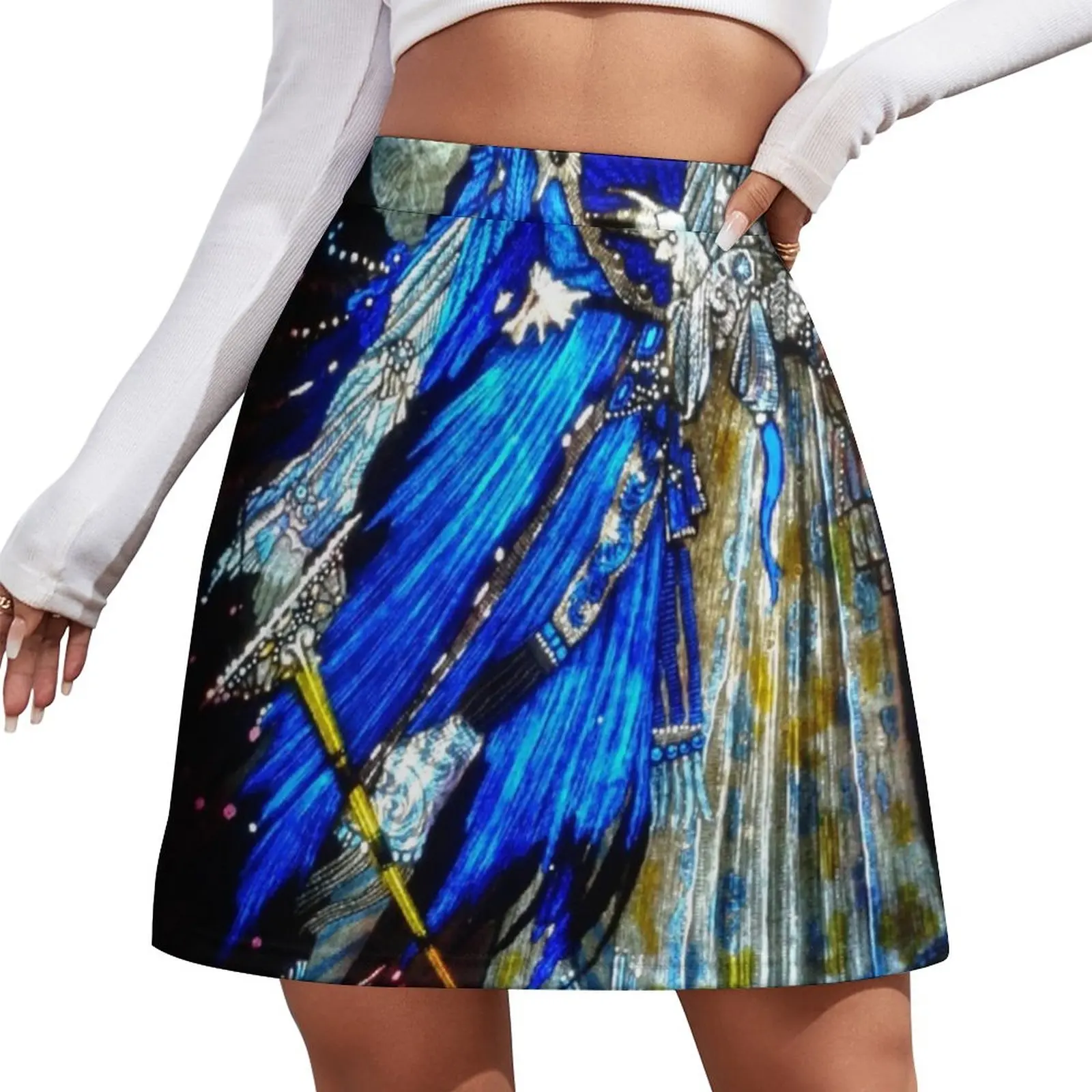 

Мини-юбка ЕВА св. Агнесс-Гарри Кларк женские короткие юбки женские летние платья женская летняя юбка 2024