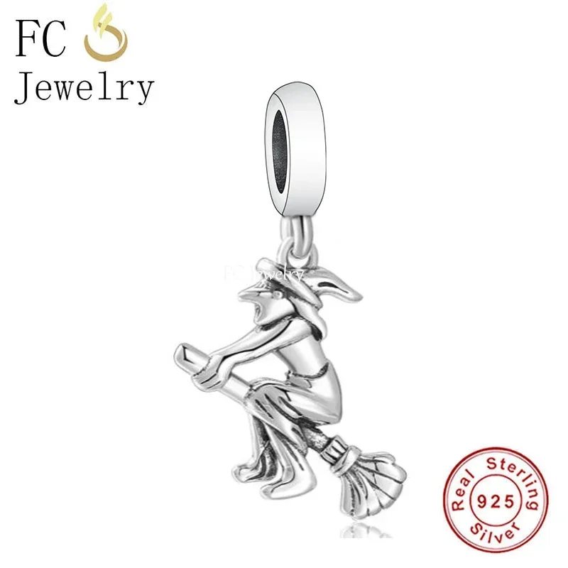 Fc Jewelry Fit Original Charm Bracciale 925 Silver Penguin Babbo Natale Gingerbread House Bead Per Fare Natale Berloque 2024