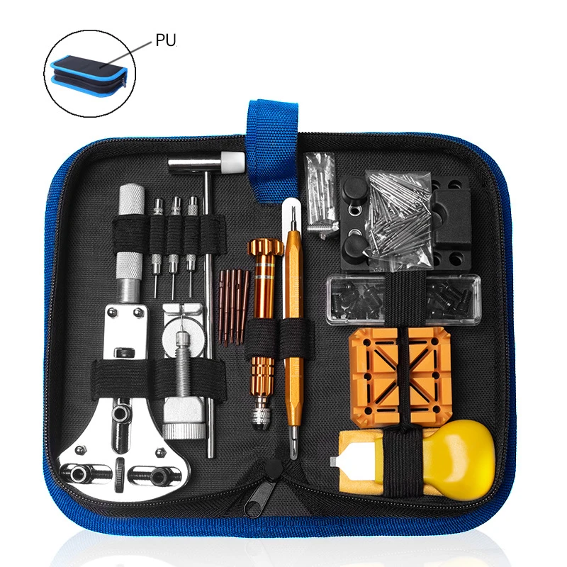 

149Pcs Watch Repair Tool Kits Watch Link Pin Remover Case Opener Spring Bar Remover Movement Lid Opener Pry Kits