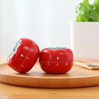 Minuterie de tomate minuterie de cuisine électronique rappel Pomodoro compte à rebours mécanique alarme cuisine outil de cuisine minuterie de jeu minuterie horloge 4