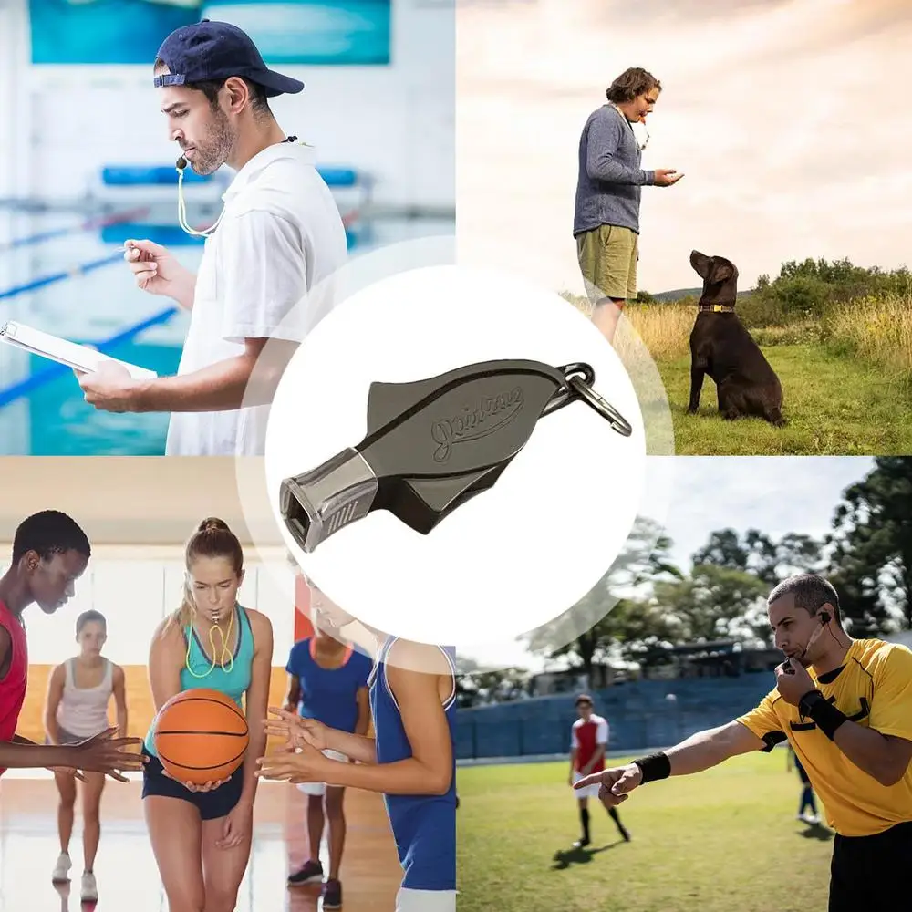 Description Picture 3 of itemProfessional Referee Whistle Plastic Sports Training Soccer Basketball Loud Whistle Training Supplies Outdoor Survival Tool #WO