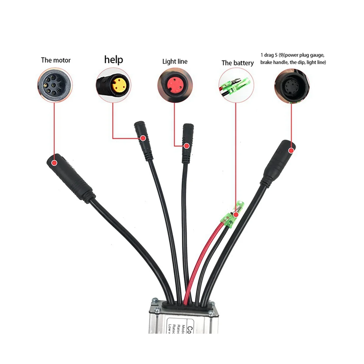 Quintessence ø 9 Ʃ   Ʈѷ, Ʈ ̺   Ŀ, 36 V, 48V KT-17A, 250W, 350W