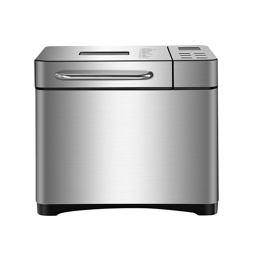 Volautomatische broodbakmachine Slimme digitale elektrische draagbare broodmachine Ontbijtdeeg Kneedmachine Noten Fruit Dispenser