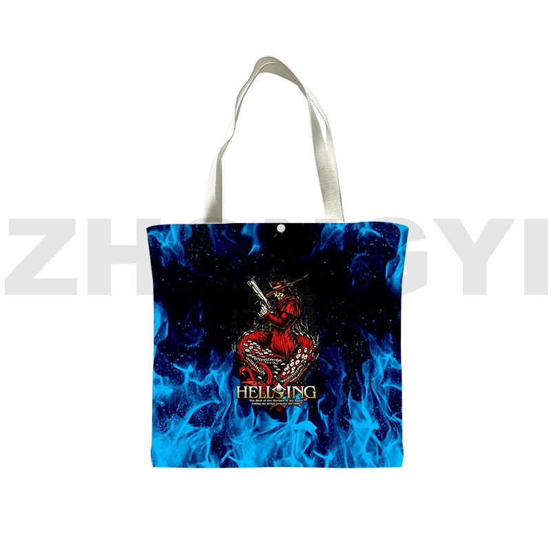 

Hot Harajuku Manga Alucard Eyes Shopping Bags Hellsing Anime Hand Bags for Women Shoulder Bag Messenger Bag Canvas Shoulder Bag