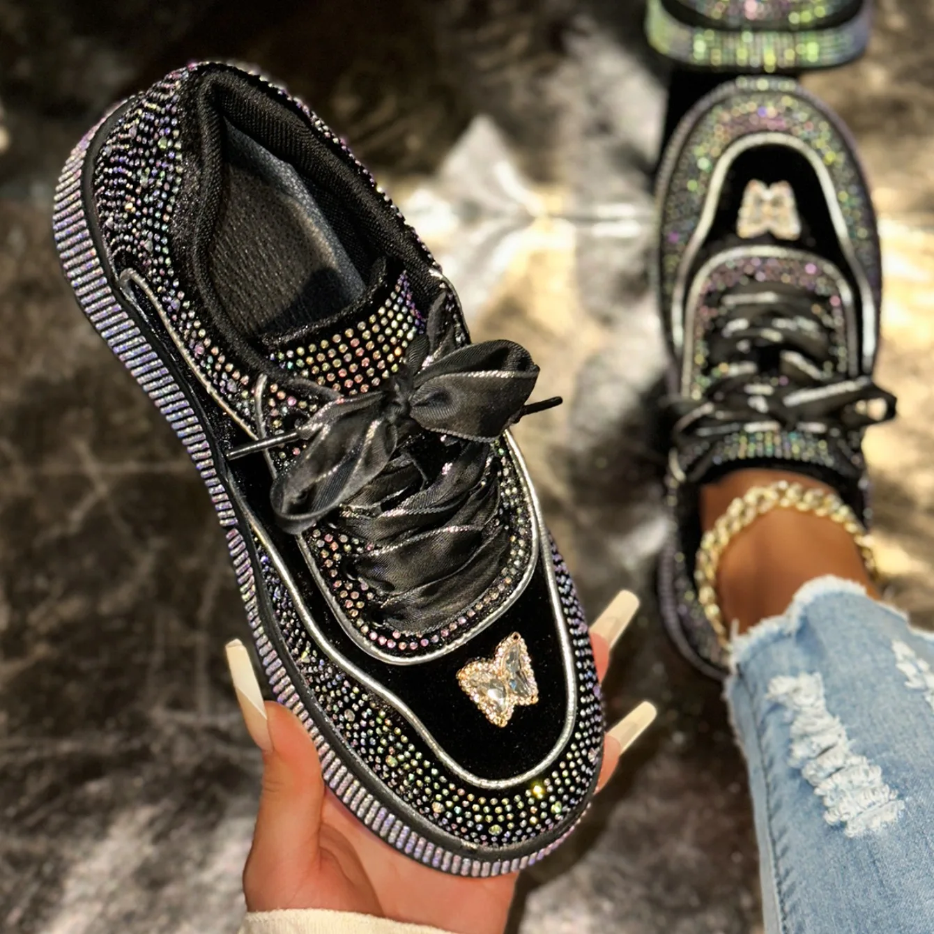 Luxury Designer Women Sneakers Outdoor Platform - Uniqwear