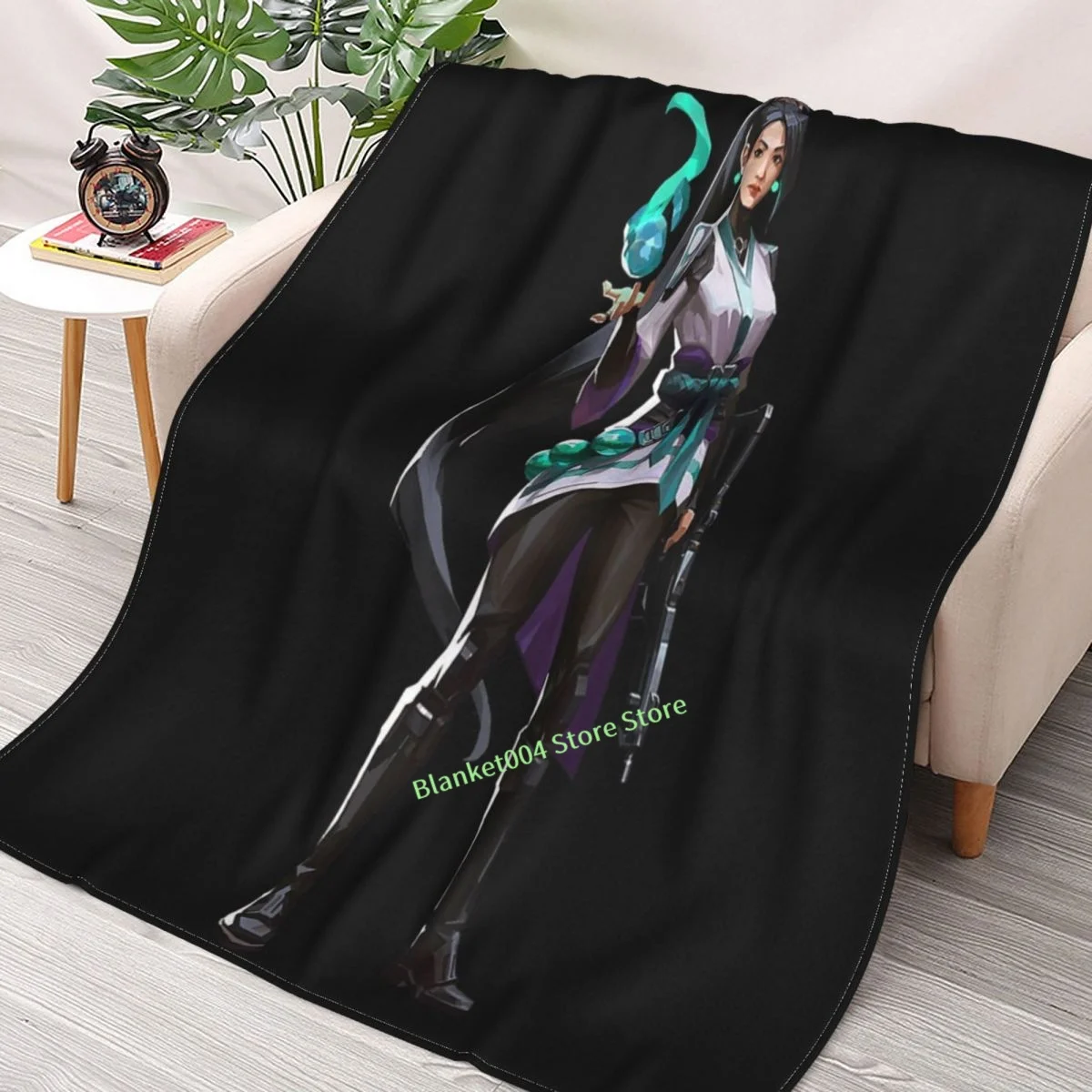 

Valorant - Sage Throw Blanket 3D printed sofa bedroom decorative blanket children adult Christmas gift