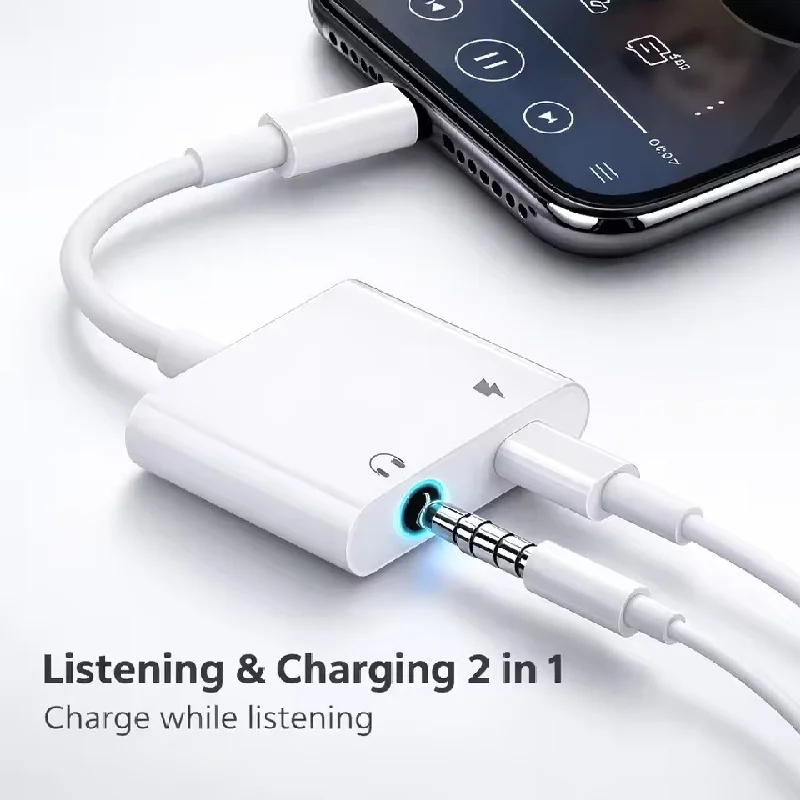 USB-C to 3.5mm Audio Aux Adapter - High-Fidelity Headphone Jack Dongle