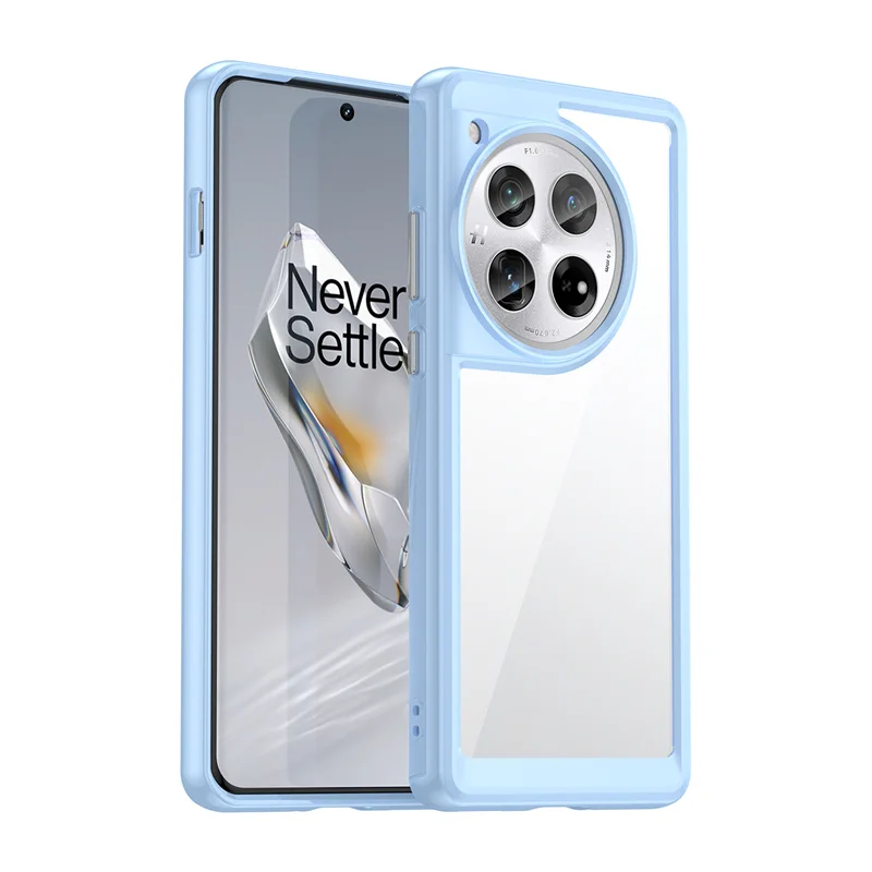 Clear Shockproof TPU Protective Phone Case with Frame
