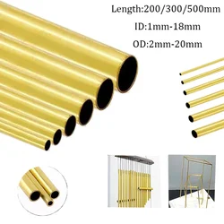 Premium Brass Tubing - Various Wall Thickness & Length Options - OD 25 x ID 23mm