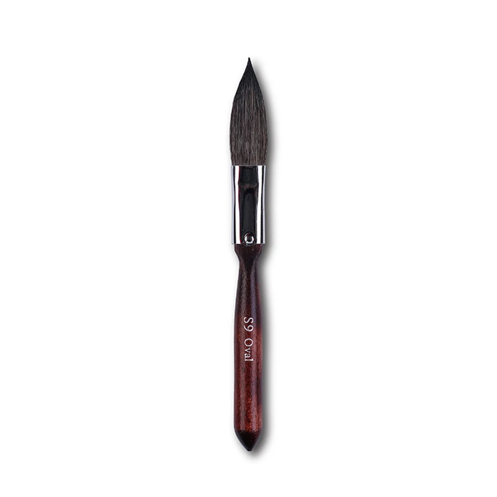 Artsecret Mini Dagger Oval Flat Squirrel Hair Watercolor Brushes Set Professional Painting Brush for Painting Art Supplies 3
