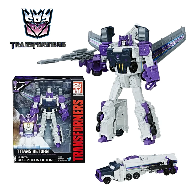 Экшн-фигурки Hasbro Трансформеры Titans Return Voyager Class Decepticon Octone, модель детской модели