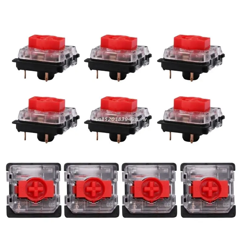 10Pcs Ultra-Slim Low Profile Gateron Switches for Customized Mechanical Keyboards